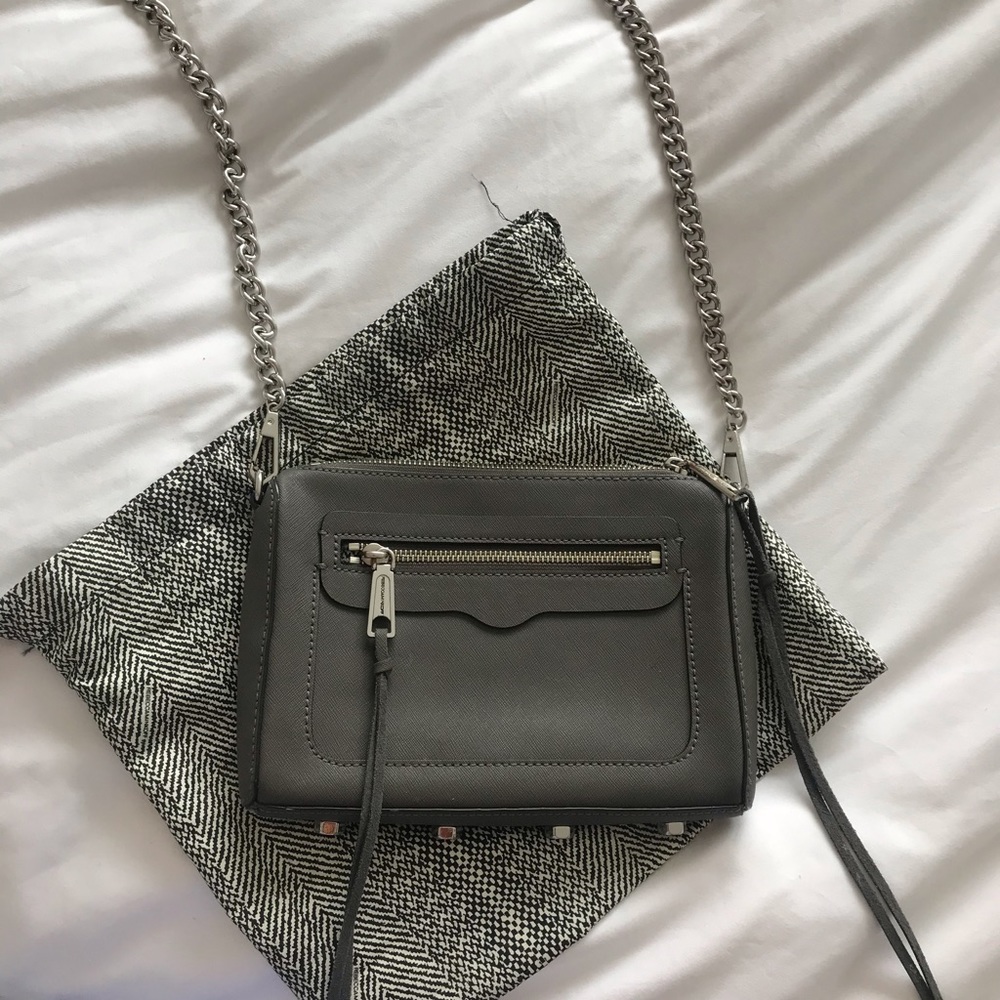 Rebecca Minkoff Avery Crossbody Gray